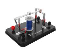 WRITWAA Electromagnet Relay Physics Teaching Demonstration Model - Educational Experiment Apparatus for Classroom Science Lab - Electromagnetism Training Device