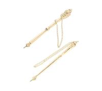 WRITWAA Elegant Metal Yad for Reading Jewish Bible Study Guide Bar Mitzvah Present 17cm Pointer