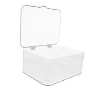 WRITWAA Elegant Pet Material Makeup Organizer Countertop Storage Box for Cosmetics Jewelry Tidy up Your Dressing Table