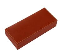 WRITWAA Elegant PU Leather Pen Case Multi-Function Decorative Pen Box for Stylish Storage Lightweight and Box for Business and Personal Use Present for Family and Friends