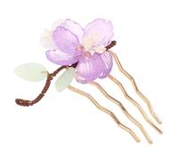 WRITWAA Elegant Vintage Chinese Flower Hair Accessories for Weddings Parties and Daily Wear Saving Styling