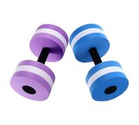 WRITWAA Eva Water Dumbbells Improving Flexibility for Aquatic Fitness 2pcs Lightweight Floating Hand Weights for Water Resistance Exercise Well Balanced Design and Swimming Pool Workouts