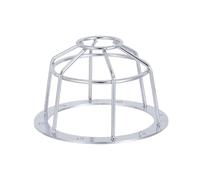 WRITWAA Explosion Proof Aluminum Sensor Protective Cover for Smoking Sensor and Ceiling Detector with Lightweight Structure and 75mm Inner Diameter Suitable for Industrial Fire Alarm