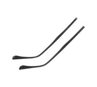 WRITWAA Eyeglasses Replacement Temple Arms for Glasses, Black 1mm Thick Metal and Tr Material Sturdy Eyeglass Arm Replacement Legs, Versatile Solution for Sunglasses and Spectacle Repairs