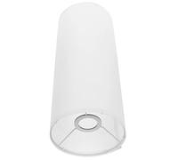 WRITWAA Fabric Drum Lampshade Replacement for Floor Lamp, Minimalist Tall Cylinder Cover Easy Fit for Living Room and Workspace