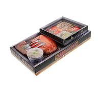 WRITWAA Festival Ancestor Paper Hotpot Sacrificial Craft for Qingming Worship Traditional Role-playing Hot Pot Figurine for Ancestral Blessing and Respect During Ceremonies