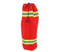 WRITWAA Fire Retardant Air Cylinder Protective Cover Reflective Strip for 6.8l Breathing Apparatus Tank, Flame Resistant Cloth Sleeve for Emergency Situations and Firefighter Use
