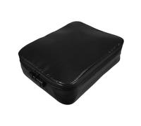 WRITWAA Fireproof Portable Document Holder with Password Lock Multi-Layer Zippered Storage Bag for Home Use Organizer for Important Certificates Passports and Papers