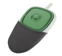 WRITWAA Flat Bedpan for Immobile Patients: Bedpan Low Profile Plastic Material - Includes Lid & Portable Handle - Disabled Adults Home Nursing Use
