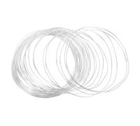 WRITWAA Flexible Silver Aluminum Crafts Wire for Jewelry Making Floral Arrangements DIY Beading and Artistic Craft Projects