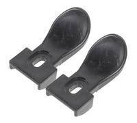 WRITWAA Foldable Backrest Support 2Pcs Electric Wheelchair Accessories Sturdy Plastic for Adult Mobility