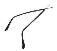 WRITWAA Glasses Temple Replacement Tips for Eyeglasses Lightweight Metal and Tr Material with 1mm Bore Thick Enhance Stability and Broad Fit for Daily Activities and Outdoor Use
