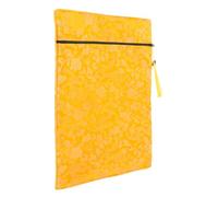 WRITWAA Golden Tassel Bible Cover with Zipper Fabric Bible Organizer and Pen Storage Pouch Elegant Protective Sleeve for Church Prayer Meetings and Book Carrying Large with Classic Dragon