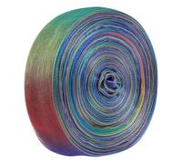 WRITWAA Gradient Rainbow Organza Ribbon Yards Sheer Decorative Ribbon for Packaging DIY Crafts Wedding Party Decorations