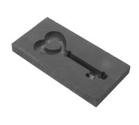 WRITWAA Graphite Melting Ingot Mold for Copper and Brass Thermal Shock Stability and Consistent Dimension Maintenance, Suitable for Semiautomatic Production and Metal Smelting Applications