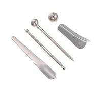 WRITWAA Grout Finishing Tool Set 5pcs Alloy Caulking Tools for Bathroom and Kitchen, Time-Saving and Labor-reducing Glue Spatula for Tile Joint Repair and Sealant Smoothing