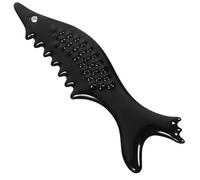 WRITWAA Gua Sha Massage Tool for Relaxing Muscle Relief and Skincare Fish-Shaped Ceramic Lightweight Scraping Massage Board Stylish Handheld Facial Scraper for Face and Body