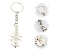 WRITWAA Guitar Keychain Set for Men Women Creative Keyring Music Present Keychain Keyring Rings