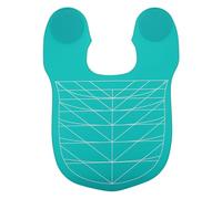 WRITWAA Hair Cutting Guide Collar Hair Coloring Collar Striped Design Silicone Material Versatile Usage Protects Clothing Professional Fashionable for Home Dyeing