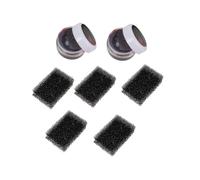 WRITWAA Halloween Fake Blood Set 7pcs 2 Bottles 30g Simulated Plasma Gel and 5 Sponges for Halloween Party Makeup and Scary Blood Supplies