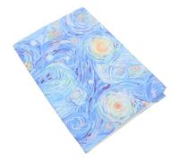 WRITWAA Handmade Fabric Book Sleeve Book Cover Protector for Notebooks Planners and Journals Artisan-Made Secret Notebook Cover Bookcase Protector