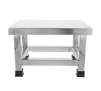 WRITWAA Heavy Duty Stainless Steel Step Stool for Adults with Non-Slip Surface, Compact Space-Saving Design, Waterproof and Low Maintenance, for Hospital and Kitchen Use