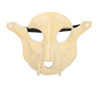 WRITWAA Horror Mask:Sheep Skull 3d Pu Foam Animal Mask for Halloween Scary Decorations for Party and Events