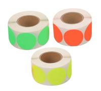 WRITWAA Inventory Control Labels Use First 1500 Pcs 1.5 Inch Round Adhesive Food Tags for Restaurant Kitchen and Freezer Organisation