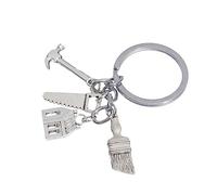 WRITWAA Keychains for Students Engineer Key Ring Creative Key Holder Decorative Pendant