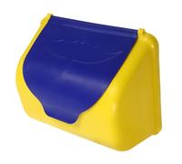 WRITWAA Kids Educational Mailbox Toy: Pretend Play Post Box with Letters and Cognitive Development Montessori Role Play Mailbox for Toddlers and Preschoolers