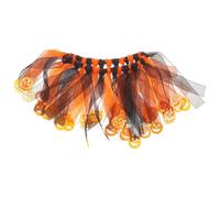 WRITWAA Kitten Collar Polyester Material Halloween Adorable Cat Decorative Collar with Bell Easy to Put and Take, for Dressing up Your Pets and Festive Decoration