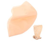 WRITWAA Latex Bald Cap for Women and Men Realistic Breathable Makeup Bald Head with Mesh Wig Cap Reusable Costume Accessory for Halloween Theater Cosplay and Film Productions