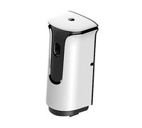 WRITWAA Light Sensor Automatic Aerosol Dispenser Black White Air Freshener Perfume Sprayer for Home Hotel Energy Saving Wall-mountable No Batteries Needed