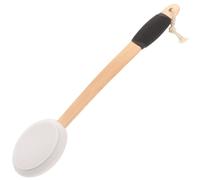 WRITWAA Long-Handled Bath Brush Body Scrubber with Soft Bristles for Effective Dead Skin Removal and Relaxing Bath Time Experience