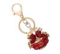 WRITWAA Lovely Pisces Keychain Pendant Compact Zine Key Holder Decor for Bags Stylish Practical for Any Occasion