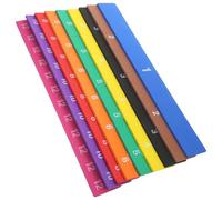 WRITWAA Magnetic Large EVA Fraction Tiles Math Learning Set for Students Educational Arithmetic Cognitive Plaything for Classroom and Home Use