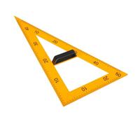 WRITWAA Magnetic Multi-functional Geometry Triangle Ruler with Detachable Handle for Classroom Teaching Plastic Triangle Board for Teachers Demonstrations