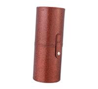 WRITWAA Makeup Storage Tube Large Pu Makeup Brush Organizer Holder for Cosmetics Brush Storage Box Beautify for Daily Use