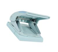 WRITWAA Manual Puncher with Non-slip Design Hole Punch Tool for Photo Albums Documents and Paper Portable Punching Machine with Strong Penetration Random Pastel Colors for Random Color