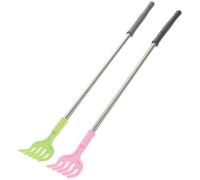 WRITWAA Metal Back Scratcher Birthday Gift or When Parents are in Need Random Color 2pcs with Finger-Like Scratching and Smooth Edges, Handheld Body Massager for Relaxation