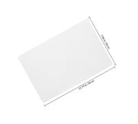 WRITWAA Metal Sign Blanks for Sublimation Heat Transfer, White Iron Material with Elegant Appearance, Adaptive without Deformation, for DIY Craft and Graduation, 20x30cm Garden