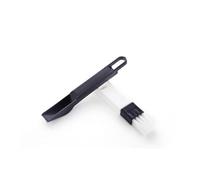 WRITWAA Mini Cleaning Brush Portable 2-in-1 with Detachable Dustpan , Pp and Nylon Brush Fits Tiny Crevices for Window Groove and Corner Crannies for Everyday House Cleaning