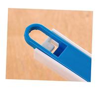 WRITWAA Mini Cleaning Brush with Detachable Dustpan, 2-in-1 Blue Groove and Keyboard Corner Cleaning Brush for Home and Office Grooves and Crannies