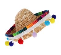 WRITWAA Mini Mexican Sombrero Hat for Holiday Parties and Weddings, Lightweight Polyester Party Headwear with Versatile Use and Unique Festive Decoration