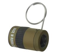 WRITWAA Miniature Camping Monocular Telescope with Built Finger Ring Compact Lightweight Pocket Monocular for Bird Watching Sporting Events Outdoor Travel and Concerts Military Green