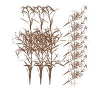 WRITWAA Miniature Plants and Miniature House Accessories for Desk Plant Ornament Khaki DIY with Natural Appearance and Easy Maintenance, Versatile Micro-landscape Supply