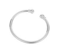 WRITWAA Minimalist Wide Silver Cuff Bracelet for Women Open Wrap Bangle Lightweight Comfortable Jewelry for Mom Sister Everyday and Special Occasion Accessory