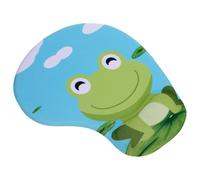 WRITWAA Mouse Style and, for Home with Dormitory with Beautiful Use Cartoon Pad Non- Silicone Base Soft Polyurethane Cloth Firmly Fits Look Gaming Desktop