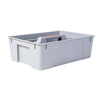 WRITWAA Multifunctional Storage Box with Handle for Daily Life, Desktop Sorting Box with Pp Material, Space-saving Sundry Organiser for Kitchen, Bathroom, and Bedroom Use