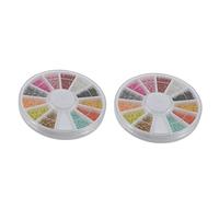 WRITWAA Nail Art Beads Caviar Beads for Nail Decoration Creative DIY Accessories